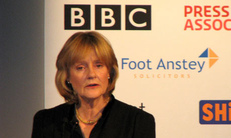 Peta Buscombe addresses 2009 Society of Editors conference