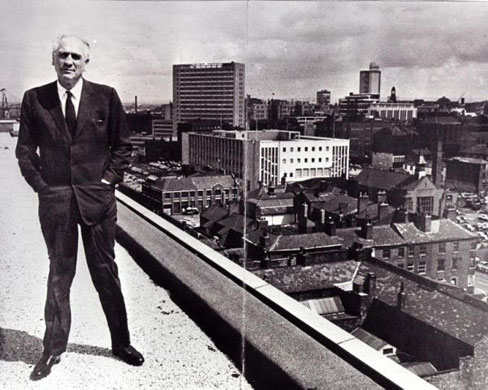  Manchester TV: Granada TV founder Sidney Bernstein in 1963 