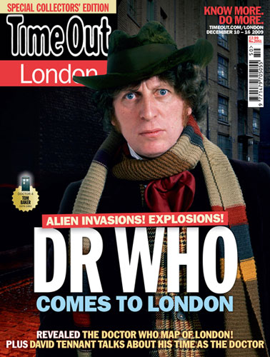 Time Out Doctor Who issue: Time Out's Doctor Who covers: Tom Baker