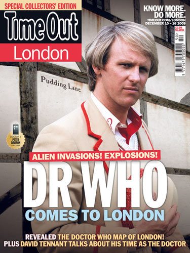 Time Out Doctor Who issue: Time Out's Doctor Who covers: Peter Davison