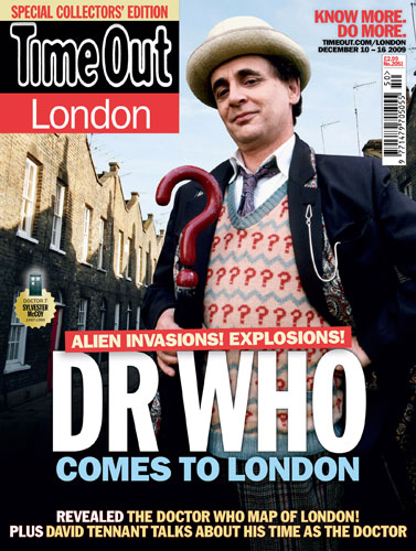 Time Out Doctor Who issue: Time Out's Doctor Who covers: Sylvester McCoy