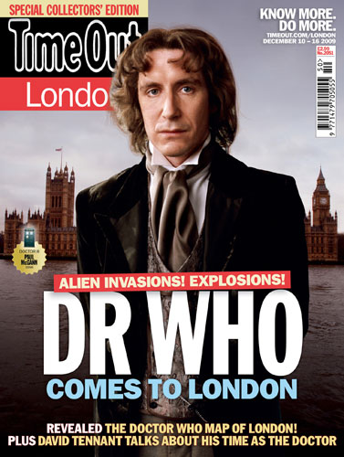 Time Out Doctor Who issue: Time Out's Doctor Who covers: Paul McGann