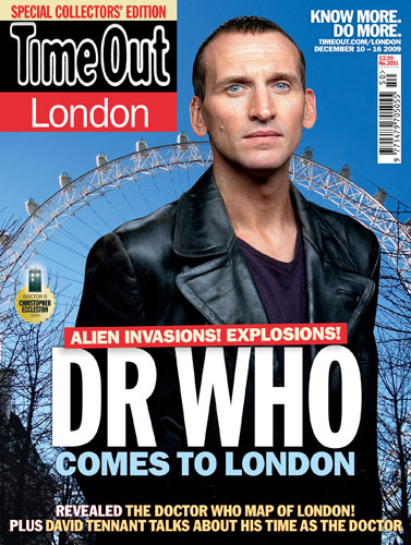 Time Out Doctor Who issue: Time Out's Doctor Who covers: Christopher Eccleston
