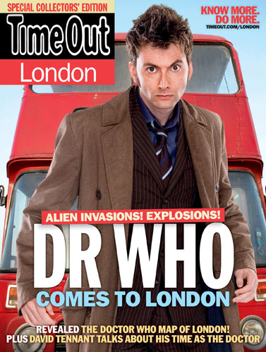 Time Out Doctor Who issue: Time Out's Doctor Who covers: David Tennant