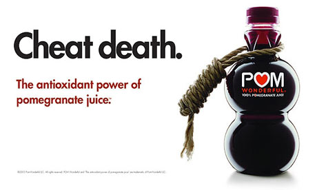 ad pom death advertisements wonderful cheat advertising juice claims drink health banned advert analysis pomegranate power