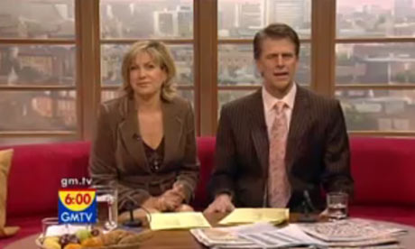 GMTV: Penny Smith and Andrew Castle
