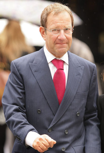 Richard Desmond: Richard Desmond arrives at court