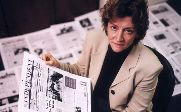 Independent editors: Independent editor Rosie Boycott