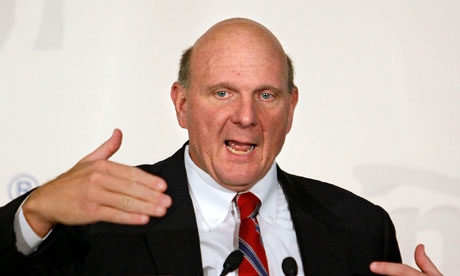 Microsoft's Steve Ballmer