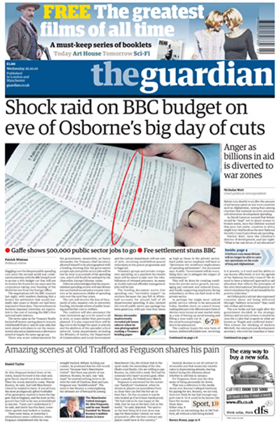 Spending review: The Guardian