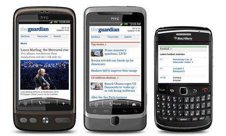 The new m.guardian site