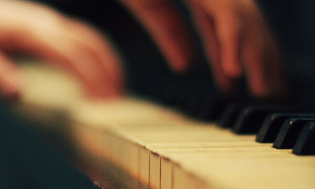 Piano playing