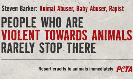 animal cruelty ads. An ad campaign by the animal