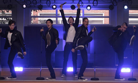 High-octane: the boys from New Directions in Glee