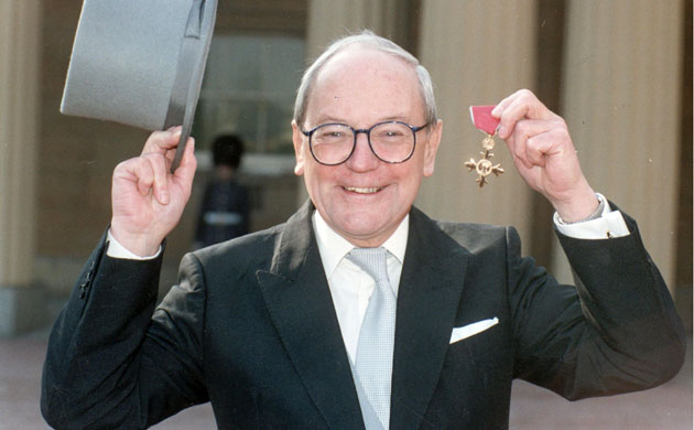 Harry Carpenter: Harry Carpenter after being awarded the OBE in 1991