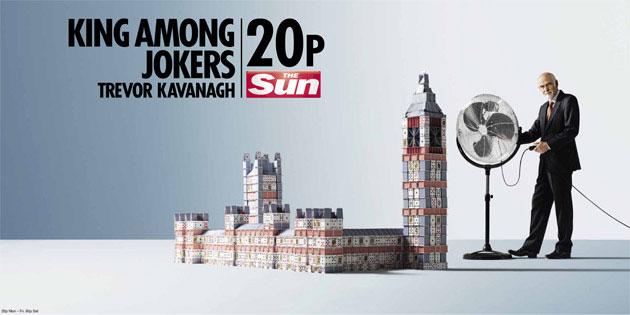 The Sun poster campaign: Trevor Kavanagh