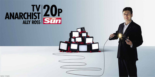 The Sun poster campaign: Ally Ross