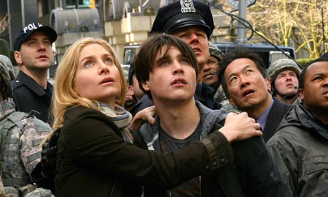 ... as Erica Evans with Logan H...