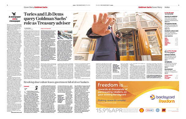 The Independent redesign: Page 2-3