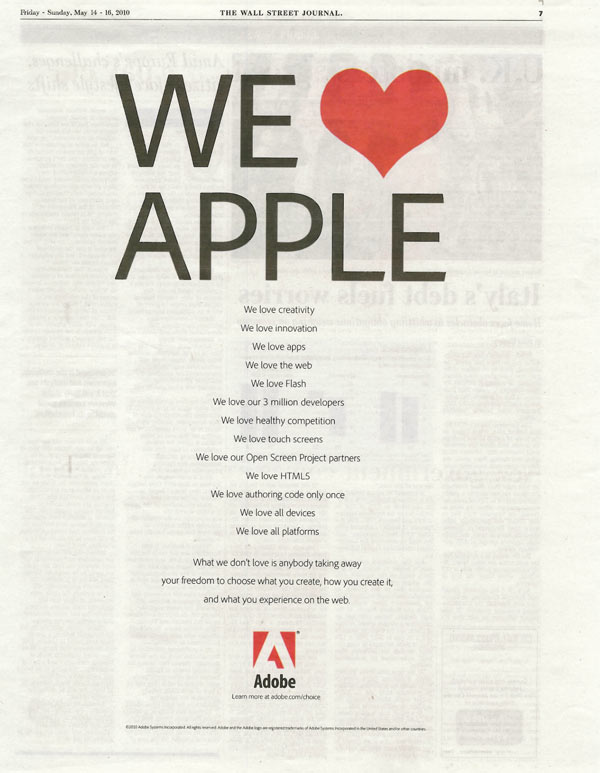 Adobe Advert
