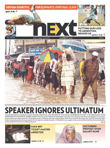 World Cup pages: Next, Nigeria