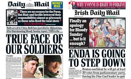 Daily Mail: British and Irish