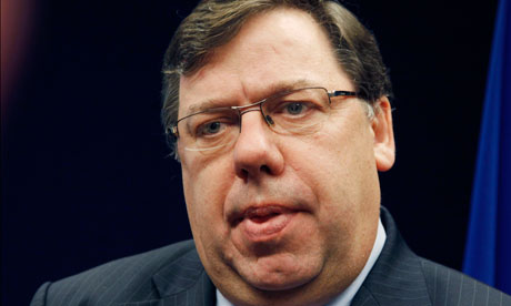 Ireland Prime Minister Brian Cowen