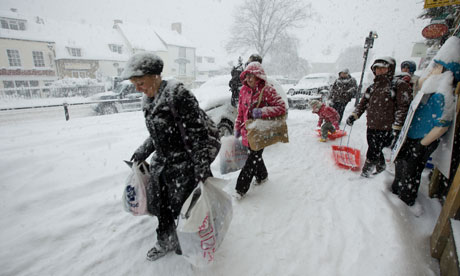 Snow across Britain - 18 Dec 2010