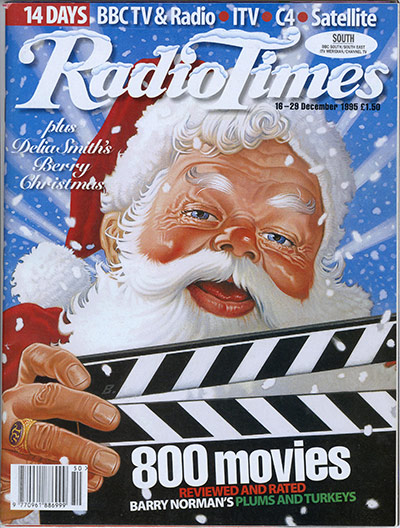 RT Christmas: Radio Times 1995 Christmas cover
