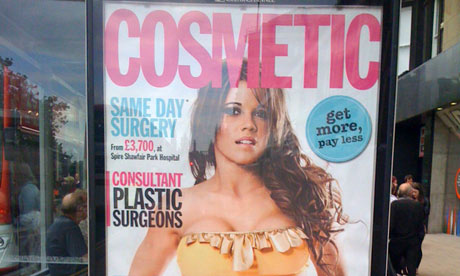 Cosmetic surgery ad