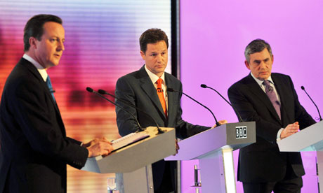 Leaders' debate in 2010 general election