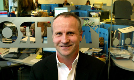 Steve Auckland in the Metro offices.