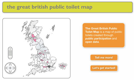The Great British Public Toilet Map