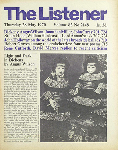 The Listener: Light and Dark in Dickens by Angus Wilson