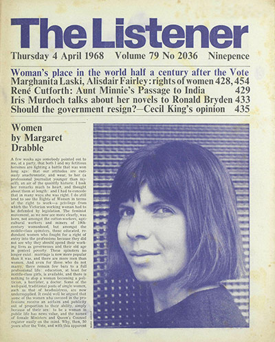 The Listener: Margaret Drabble