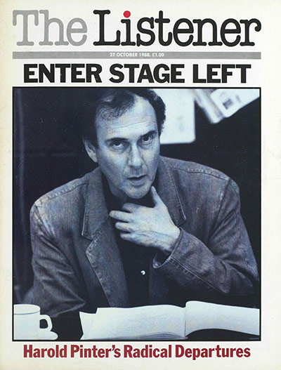 The Listener: Harold Pinter