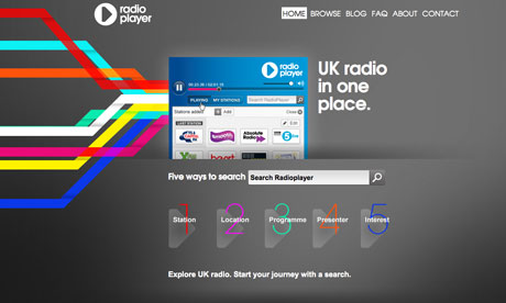 Radioplayer website