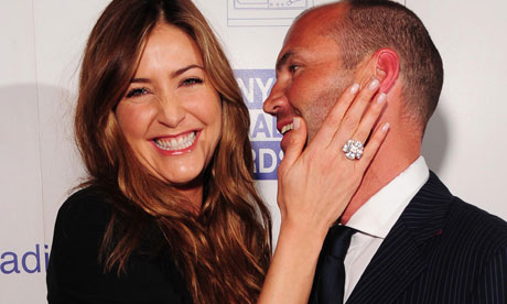 Capital FM's Lisa Snowdon and Johnny Vaughan smoky bone not pictured