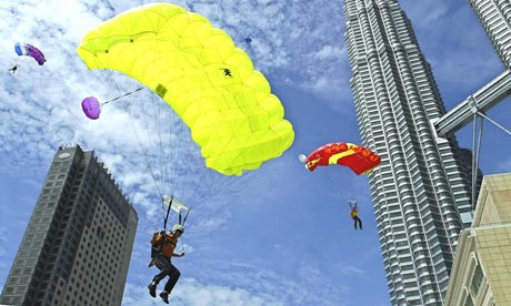 Base jumping