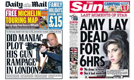 Daily Mail and the Sun