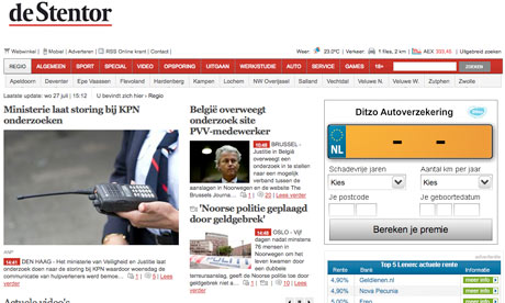 Mecom Dutch paper De Stentor