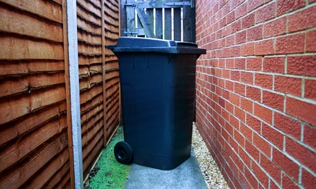 Wheelie bin dustbin