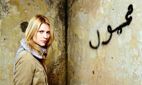 Homeland episode one: Claire Danes as Carrie Anderson