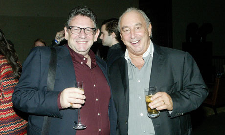 Lucian Grainge and Sir Philip Green