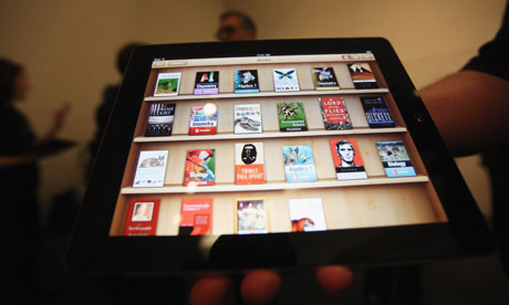 Apple iBooks 2 on an iPad