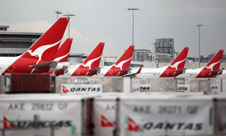 Qantas aircraft