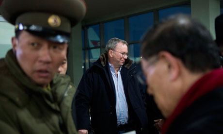 Eric Schmidt in North Korea
