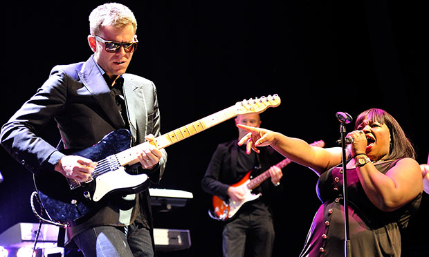 Newsroom's Got Talent: Matt Barbert performs with the Daybreak news team