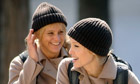 Eunice Huthart with Angelina Jolie on the set of Salt