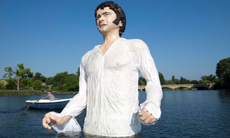 Colin Firth statue